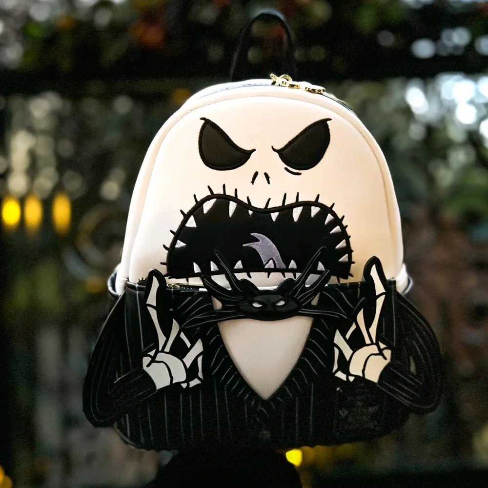 Loungefly The Nightmare Before Christmas Angry Jack Skellington Mini Backpack
